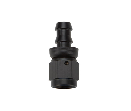 Allstar Performance Pushlock Hose End Black Straight -6 ALL49412
