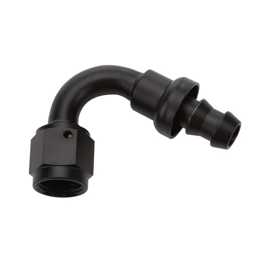 Allstar Performance Pushlock Hose End Black 120 Deg Elbow -16 ALL49466