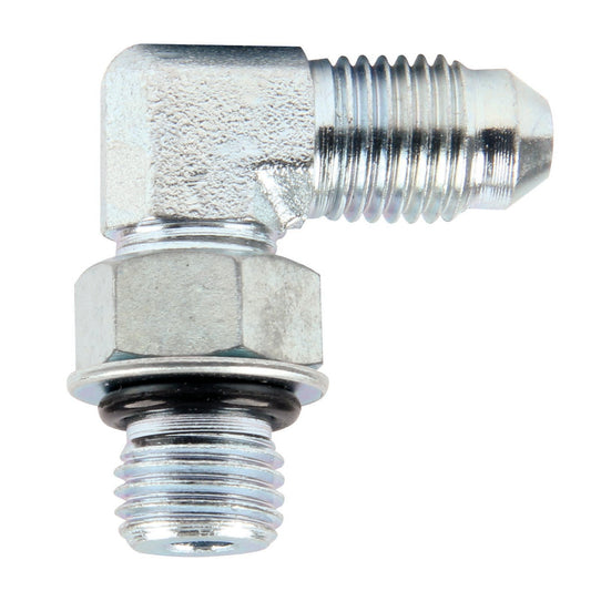 Allstar Performance Adapter Fittings -4 to 7/16-20 90 Degree 10pk ALL50035-10