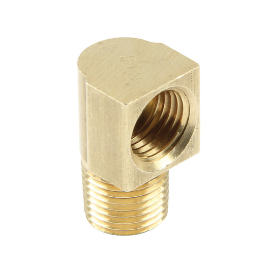 Allstar Performance Adapter Fittings 1/8 NPT to 3/16 90 Degree 50pk ALL50125-50