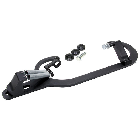 Allstar Performance Throttle Return Spring Bracket with Stop Black ALL54185