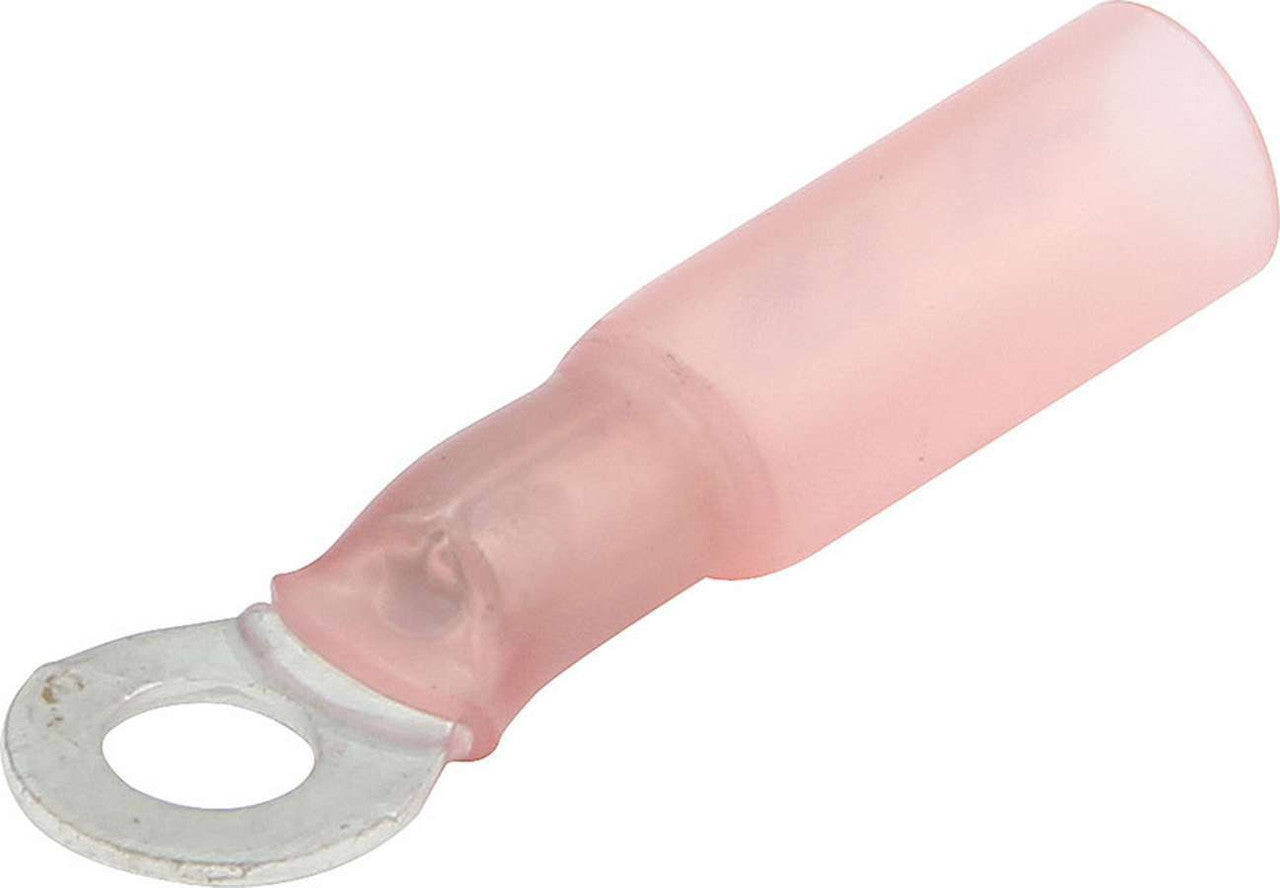 Allstar Performance Ring Terminal #8 Hole Heat Shrink 22-18 10pk ALL76062