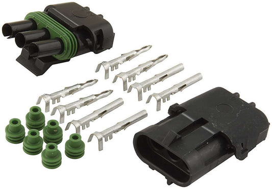 Allstar Performance 3-Wire Weather Pack Connector Kit ALL76267