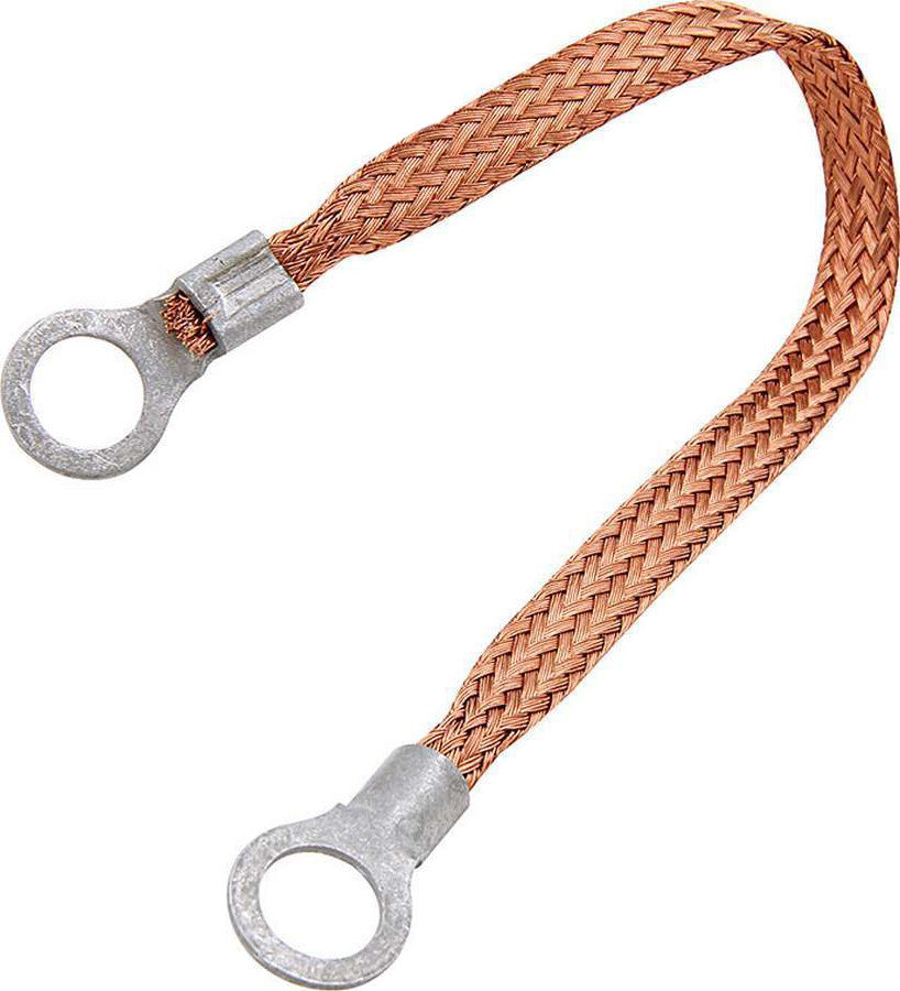 Allstar Performance Copper Ground Strap 6in with 3/8in Ring Terminals ALL76330-6