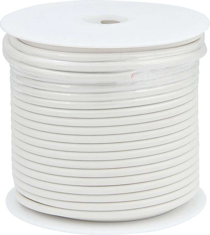 Allstar Performance 10 AWG White Primary Wire 75ft ALL76577