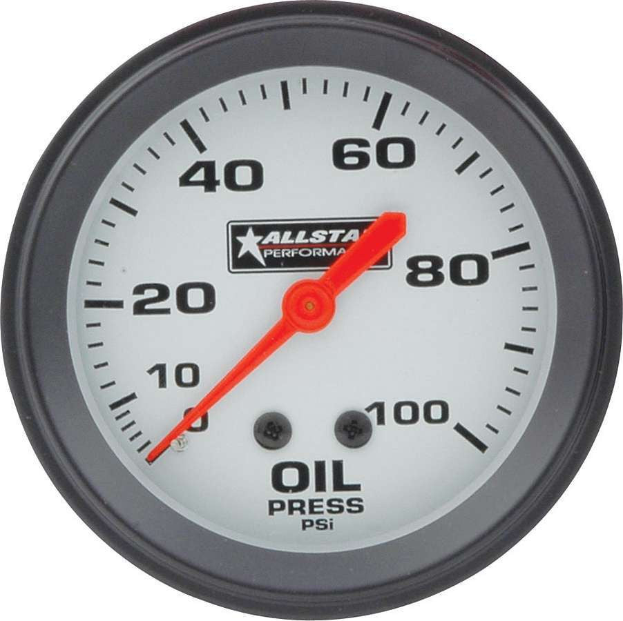 Allstar Performance ALL Oil Pressure Gauge 0-100PSI 2-5/8in ALL80095