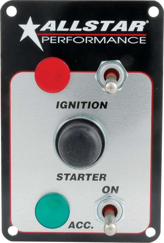 Allstar Performance Waterproof Switch Panel Two Switch with Lights ALL80164
