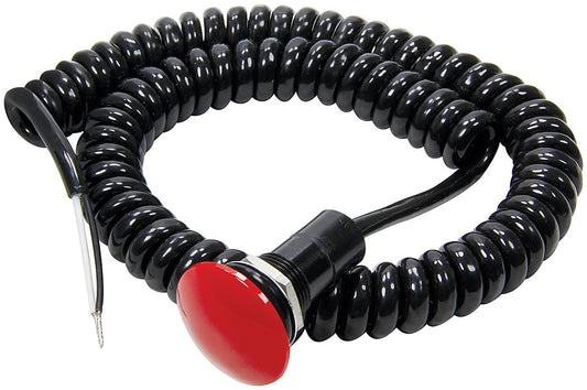 Allstar Performance Remote Button with Cord Large Red Button ALL80181