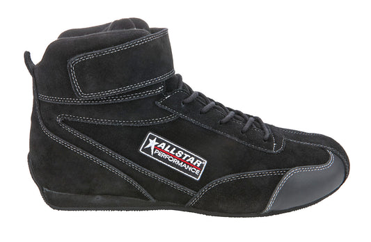 Allstar Performance Driving Shoes SFI 3.3/5 Mid-Top Pro Series Black 7 ALL918122