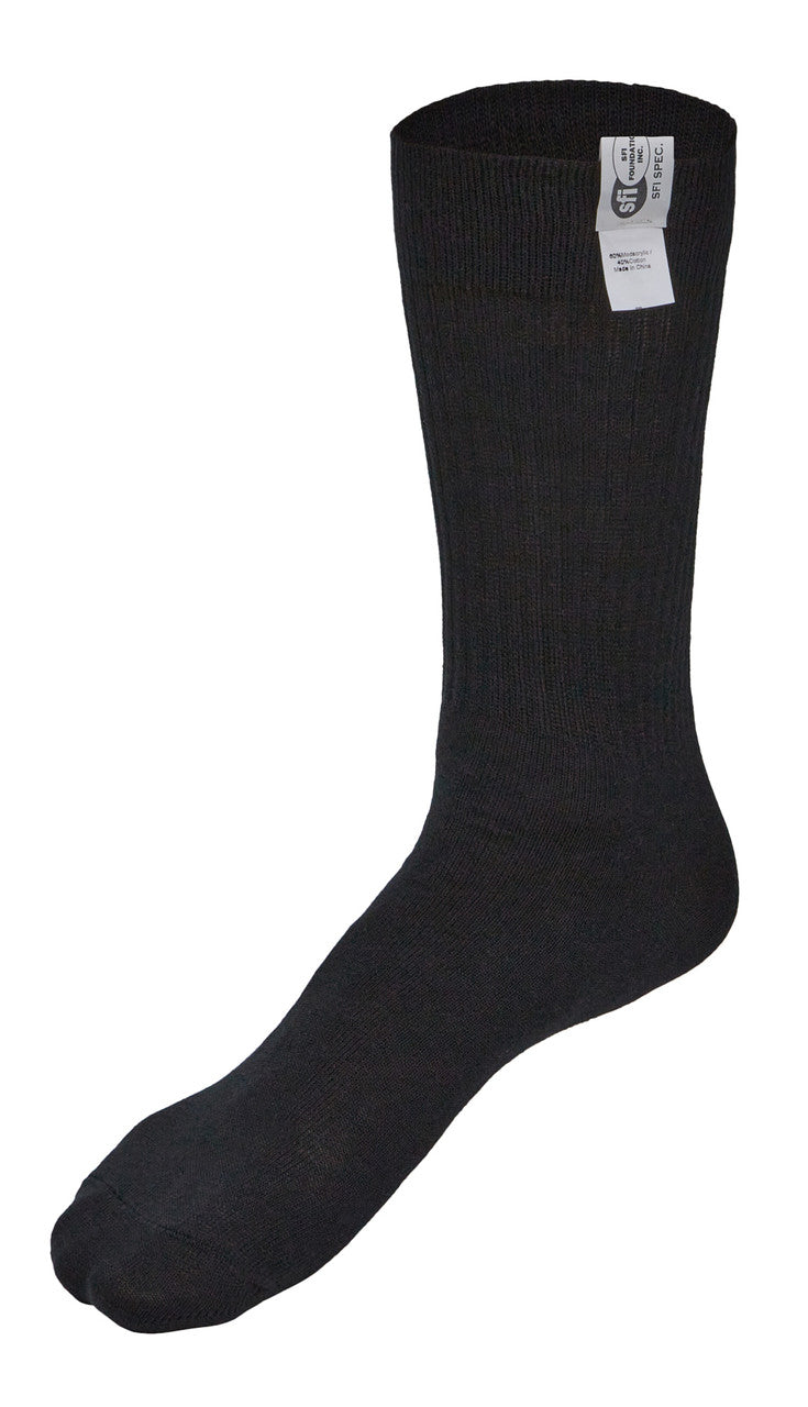 Allstar Performance Socks Pair SFI 3.3 Thick F/R Black Size 8-9 ALL926412