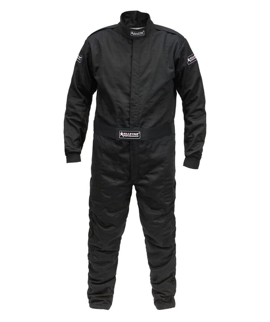 Allstar Performance Racing Suit SFI 3.2A/5 M/L Black Medium Tall ALL935013