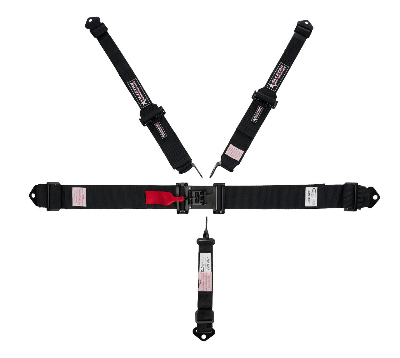 Allstar Performance 5pt Harness L&L 3in Belts w/2in Shoulder ALL951151