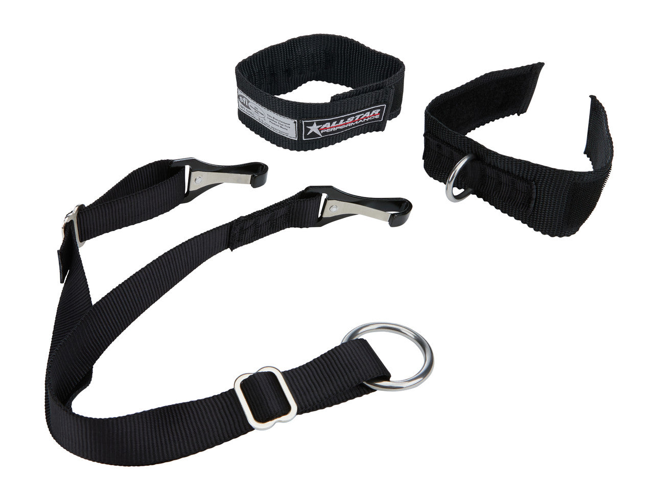 Allstar Performance Arm Restraints SFI H&L Adult Black ALL991312