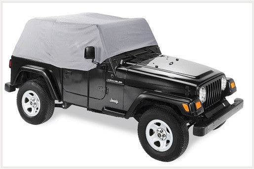 Bestop 07-18 Wrangler JK 4-Door Canopy Cover (Charcoal)