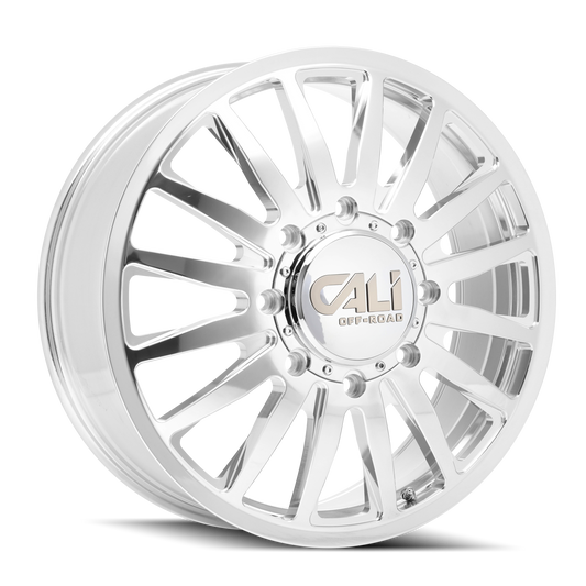 Cali Off-Road Summit Dually Front 22x8.25 8x165.1 115mm Polished Wheel 9110D-22881PMF115