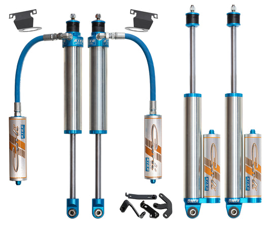 Carli Suspension CS-DPT25SPKG-LVL-1419-D-AR Air Ride King 2.5 in Remote Reservoir 2.5 in Shocks for 2014-2025 Ram 2500 Diesel