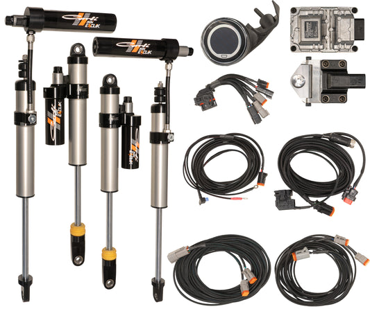 Carli Suspension CS-FEV25SPKG-LVL-17 E-Venture 2.5 in Remote Reservoir 2.5 in Shocks & Mounts for 2017-2026 Ford F-250 / F-350 Super Duty 4x4