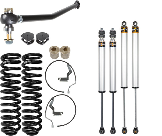 Carli Suspension CS-FLVL-COM-CS-17-FSP 2.5/3.5 in Commuter System with Full Spring Pack for 2017-2022 Ford F-250 / F-350 Super Duty Diesel 4x4