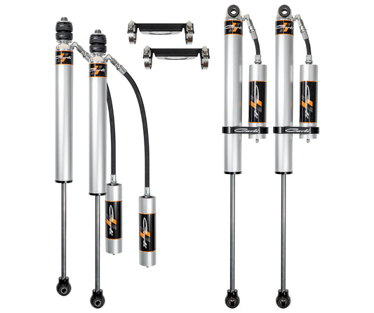 Carli Suspension AS-FLVLSPKG-CS20RR-A 2.0 in Remote Reservoir 2.5 in Shocks for 2005-2026 Ford F-250 / F-350 Super Duty 4x4