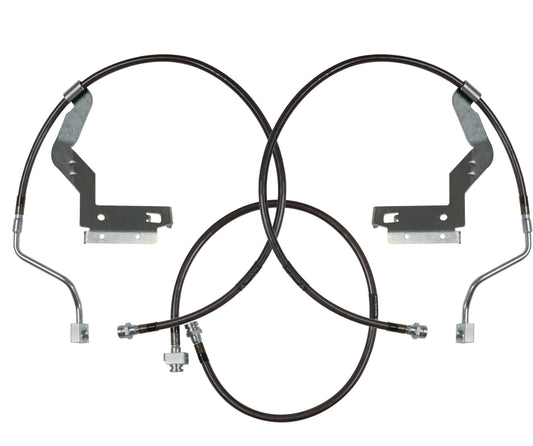 Carli Suspension CS-FORDBBL-08 Stainless Steel Extended Brake Lines (4.5 in Lift) for 2008-2010 Ford F-250 / F-350 Super Duty 4x4