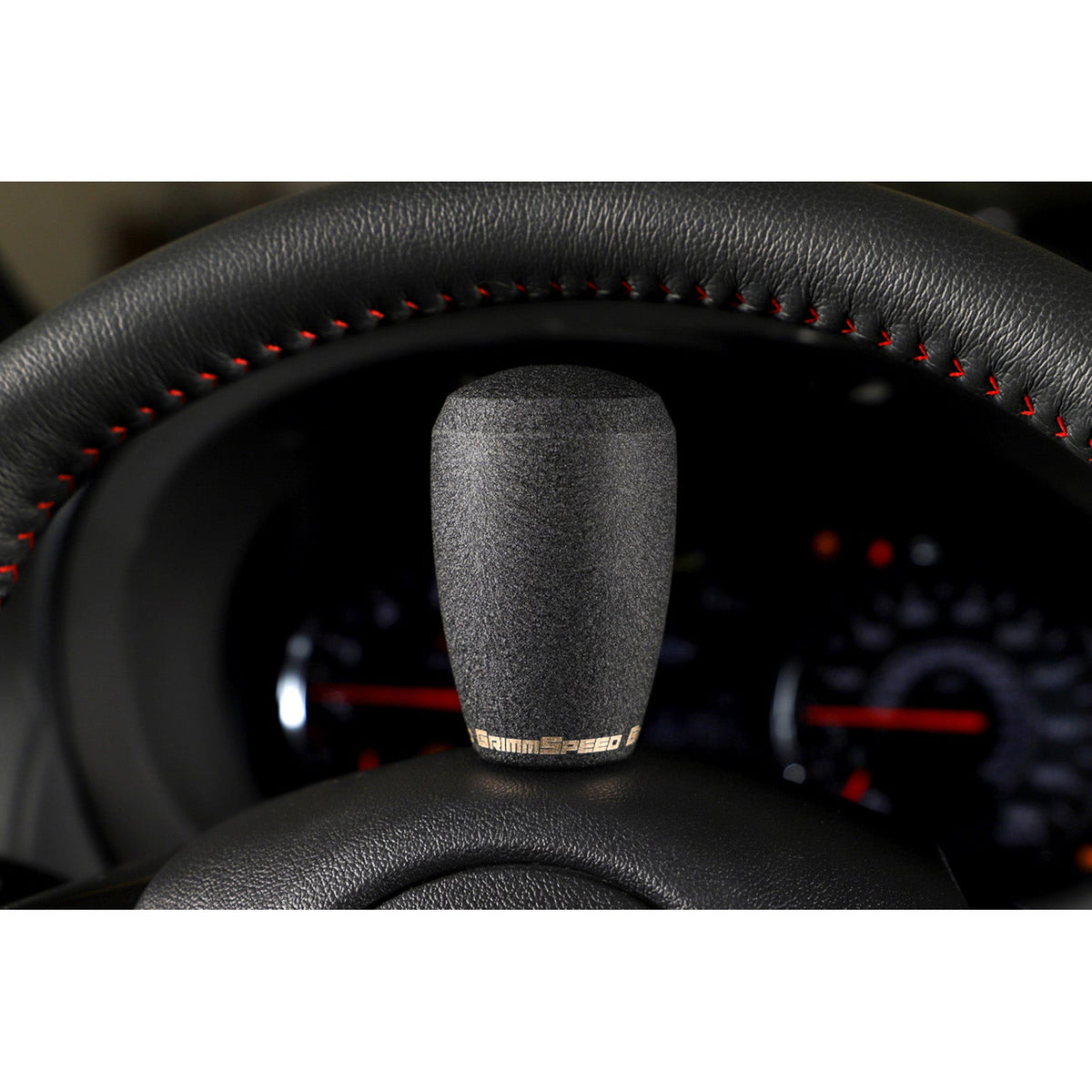 GrimmSpeed GRM038007 Shift Knob Delrin for Subaru 5 Speed and 6 Speed Manual Transmission