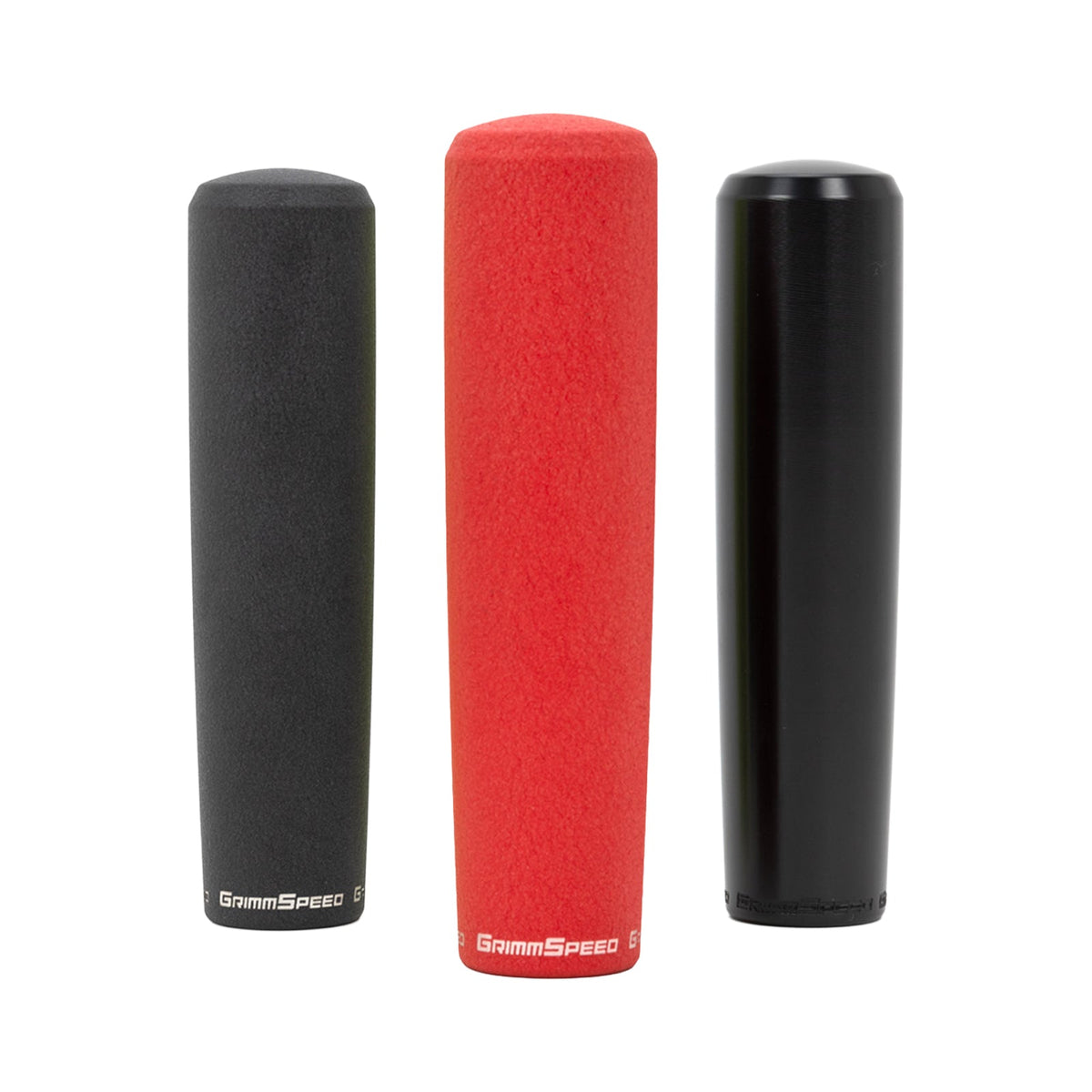 GrimmSpeed GRM380007 Tallboy Shift Knob Aluminum Black - M12x1.25