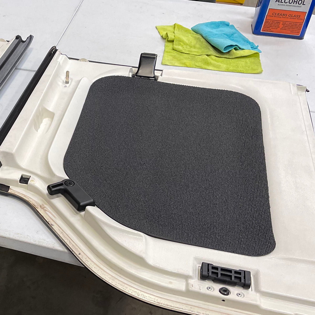 DEI for 2011-2018 Jeep Wrangler JK 2-Door Boom Mat Headliner - 4 Piece - Black
