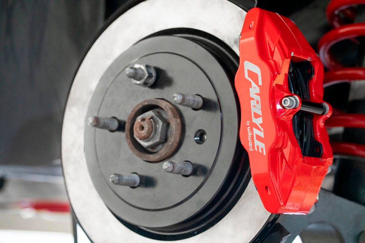 BMR 2008-2009 Pontiac G8 / 2014-2017 Chevrolet SS 15in Conversion Kit with Solid Rotors & Red Calipers