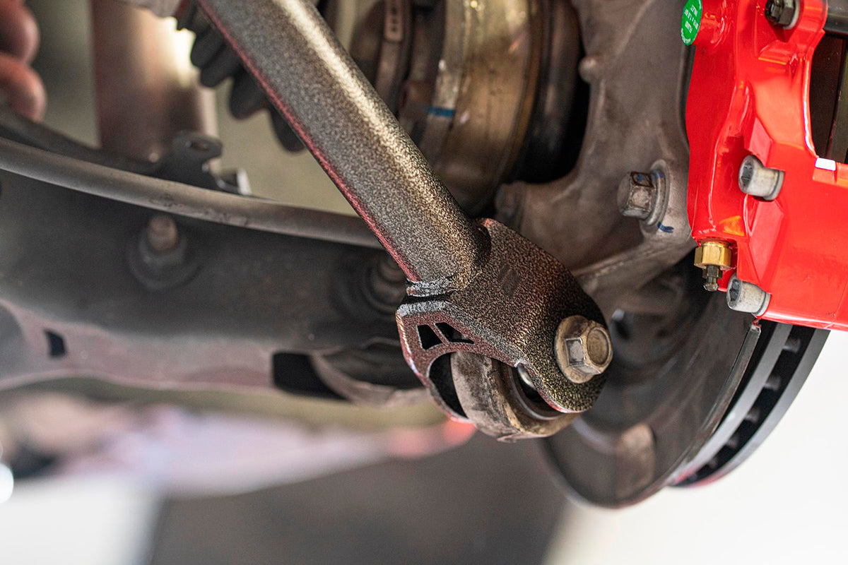 BMR 2016-2024 Chevrolet Camaro 15in Conversion Kit with Drilled & Slotted Rotors & Red Calipers
