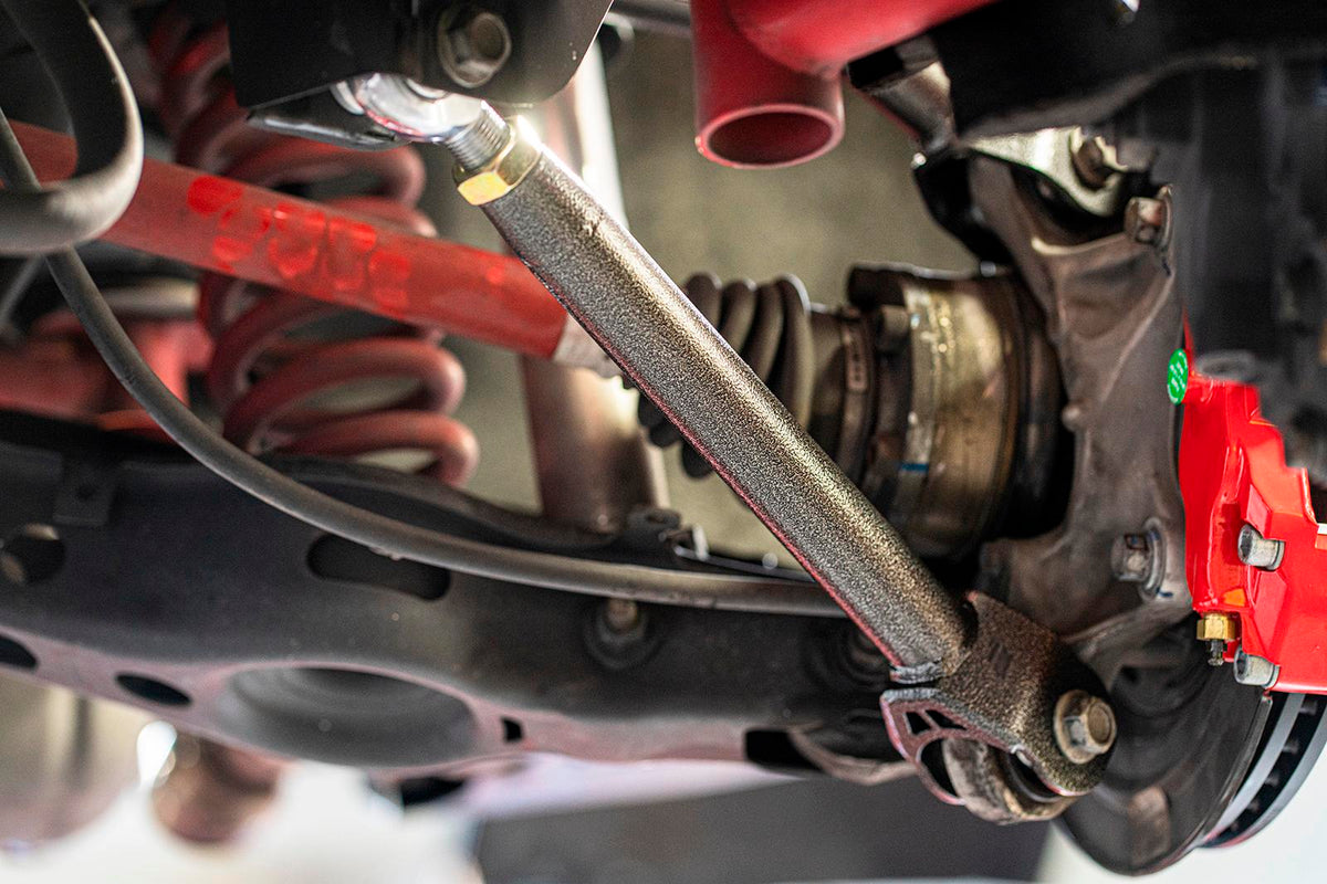BMR 2016-2024 Chevrolet Camaro 15in Conversion Kit with Drilled & Slotted Rotors & Red Calipers