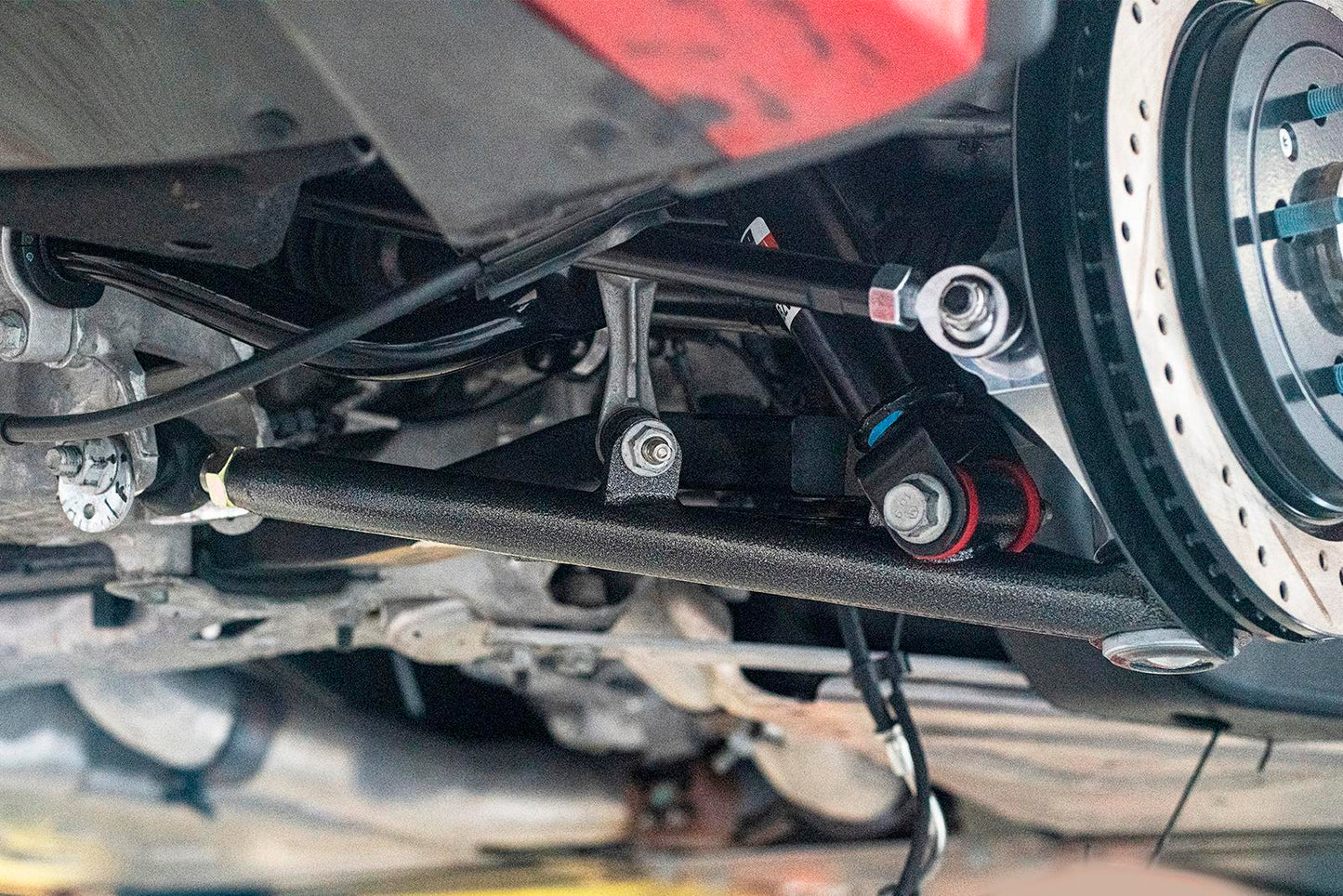 BMR 14-19 Chevrolet Corvette 15in Conversion Kit w/ Drilled & Slotted Rotors & Red Calipers