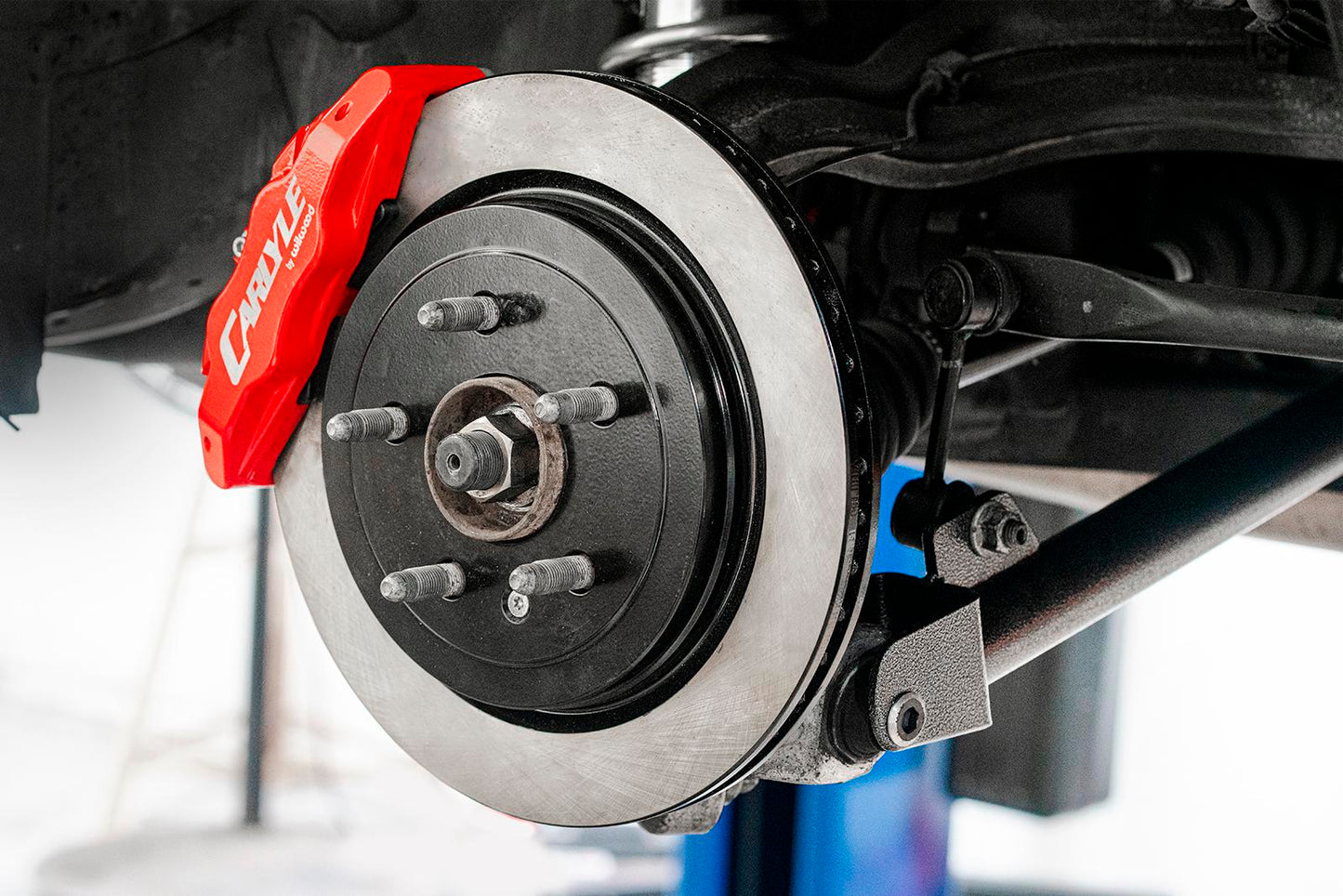 BMR 08-14 Cadillac CTS-V 15in Conversion Kit w/ Solid Rotors & Red Calipers