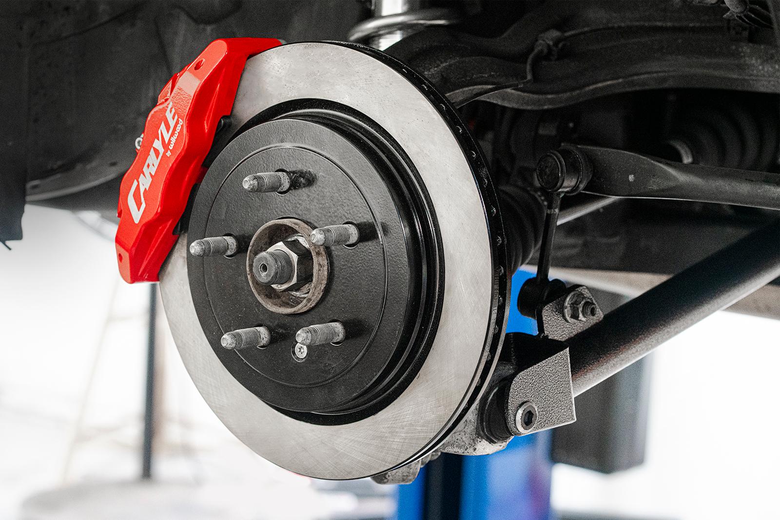 BMR 08-14 Cadillac CTS-V 15in Conversion Kit w/ Solid Rotors & Red Calipers