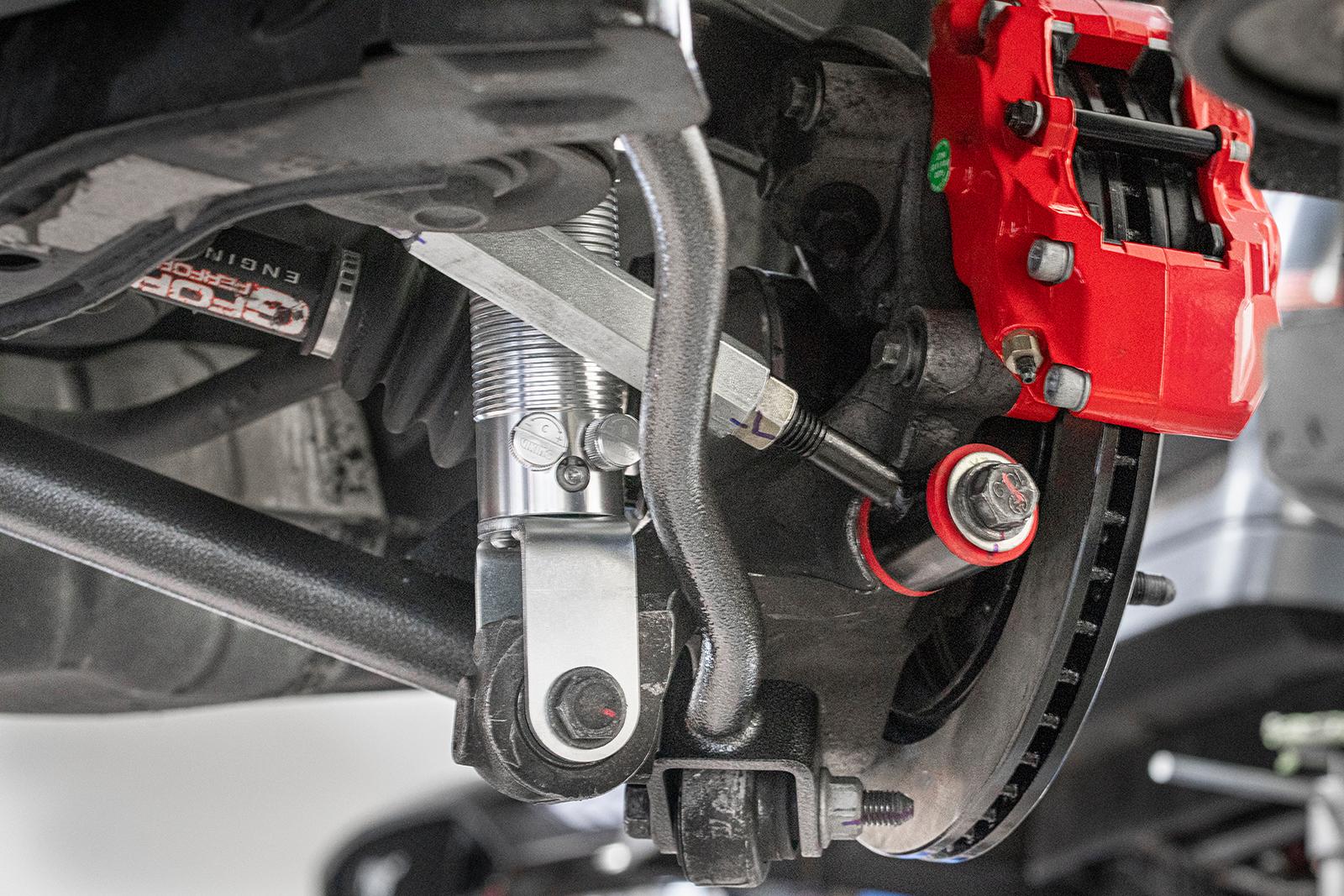 BMR 08-14 Cadillac CTS-V 15in Conversion Kit w/ Solid Rotors & Red Calipers