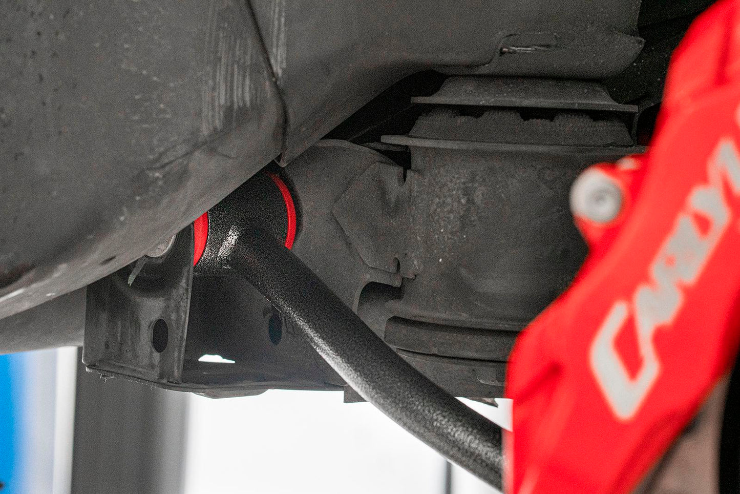 BMR 08-14 Cadillac CTS-V 15in Conversion Kit w/ Solid Rotors & Red Calipers