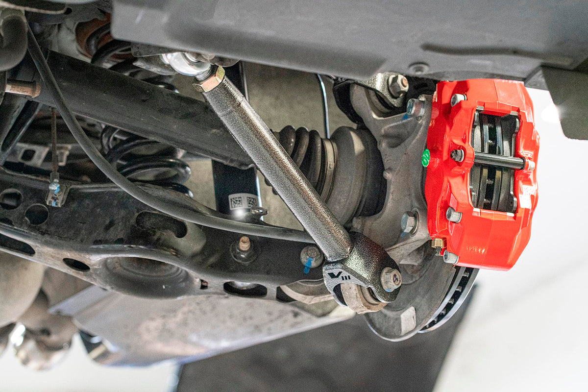 BMR 2015-2019 Cadillac CTS-V 15in Conversion Kit with Drilled & Slotted Rotors & Red Calipers