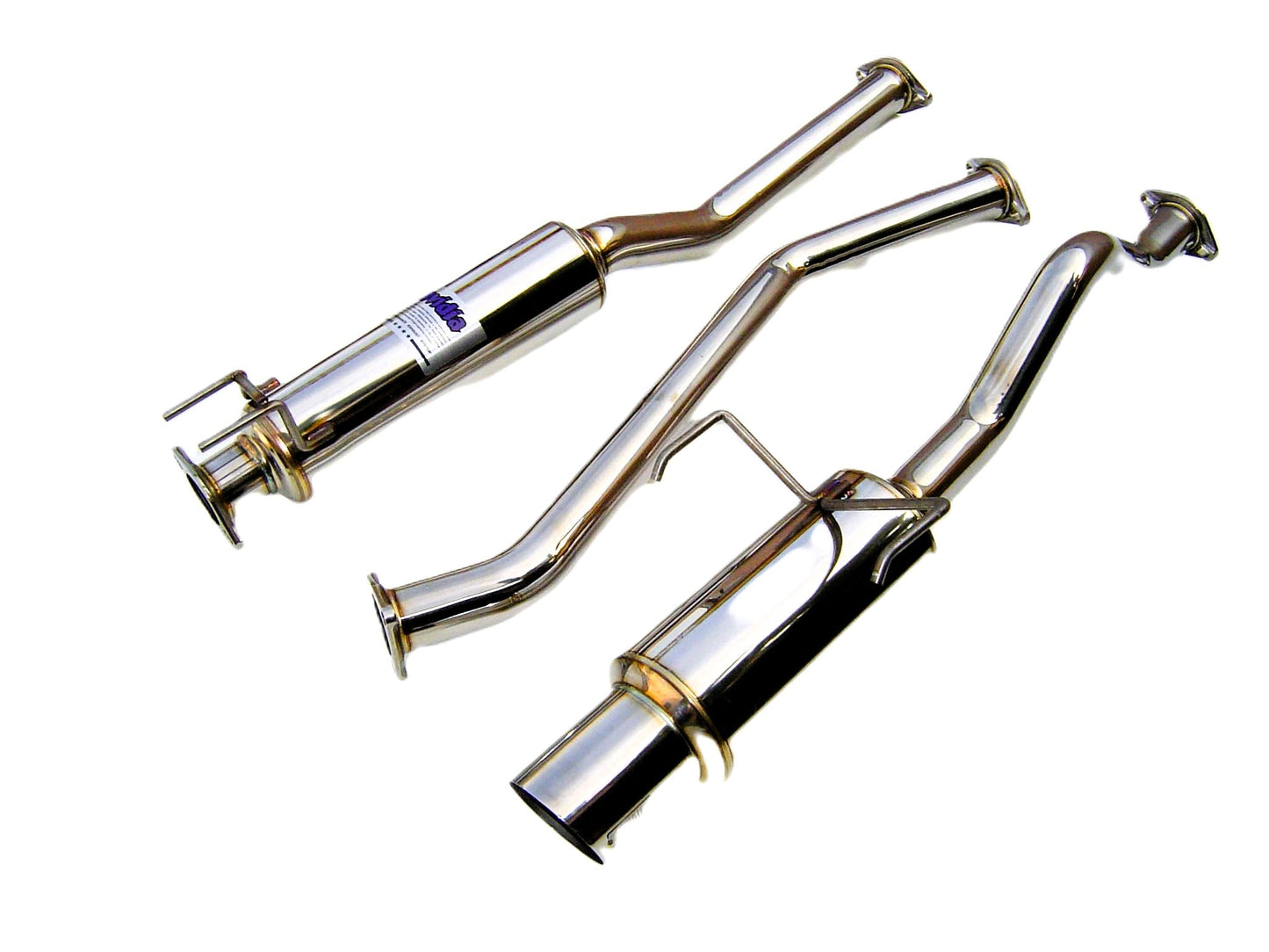 Invidia HS01HC2GTP 01-05 Honda Civic EX 2DR/4DR N1 CAT-BACK Exhaust