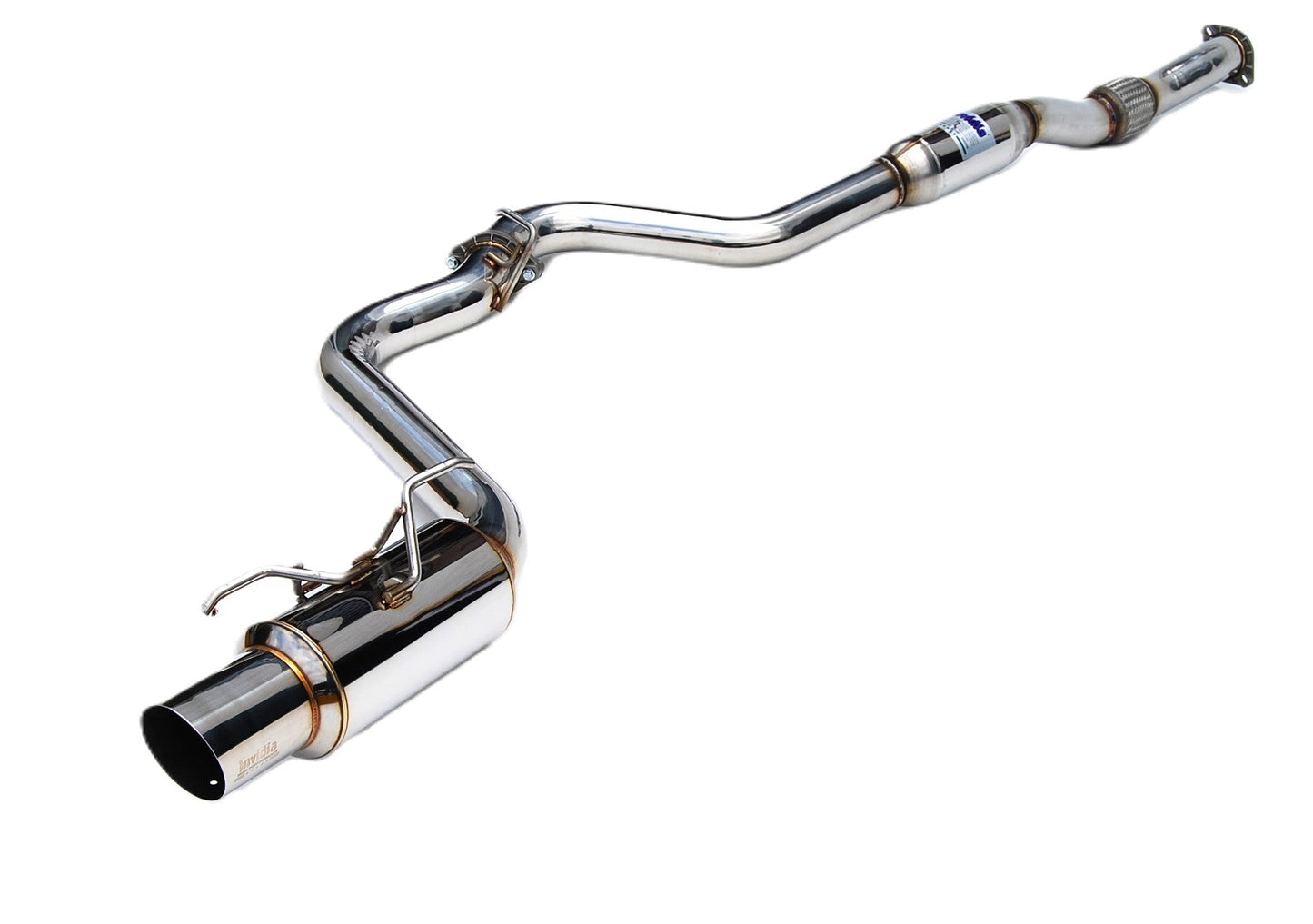 Invidia HS08SW5GTP 08-14 Subaru WRX Hatchback N1 S.S.Tip Cat-back Exhaust