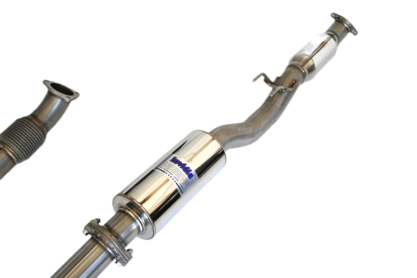 Invidia HS22CTRFGM3SBL 22-up Honda Civic Type-R FL5 R400 Black tips Cat-back Exhaust