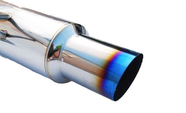 Invidia HS15SW4GST 15-21 Subaru WRX/STI Single Racing Titanium tip Cat-back Exhaust