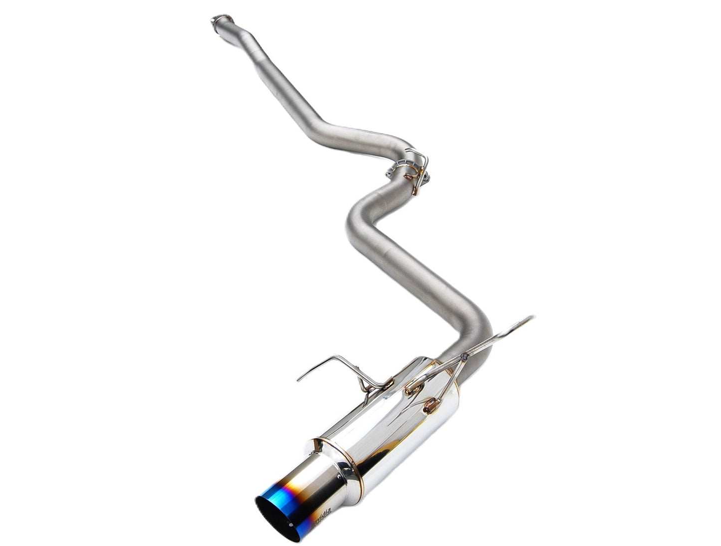 Invidia HS15SW4BGR1GT 15-21 Subaru WRX/STI Sedan BLAST BBP Single Racing Titanium tip Cat-back Exhaust