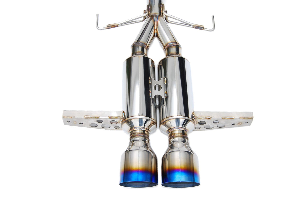 Invidia HS17CHB7GM2ST 17-21 Honda Civic Hatchback Sport Gemini R400 Titanium tip Cat-back Exhaust