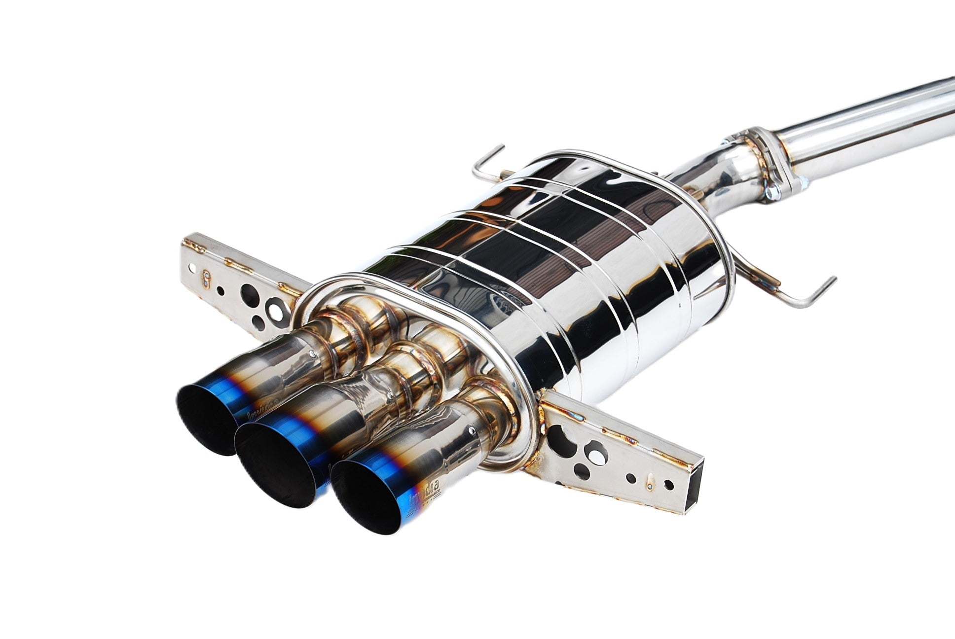 Invidia HS17CHB7Q33ST 17-21 Honda Civic Hatchback Sport Q300 Titanium tip Cat-back Exhaust