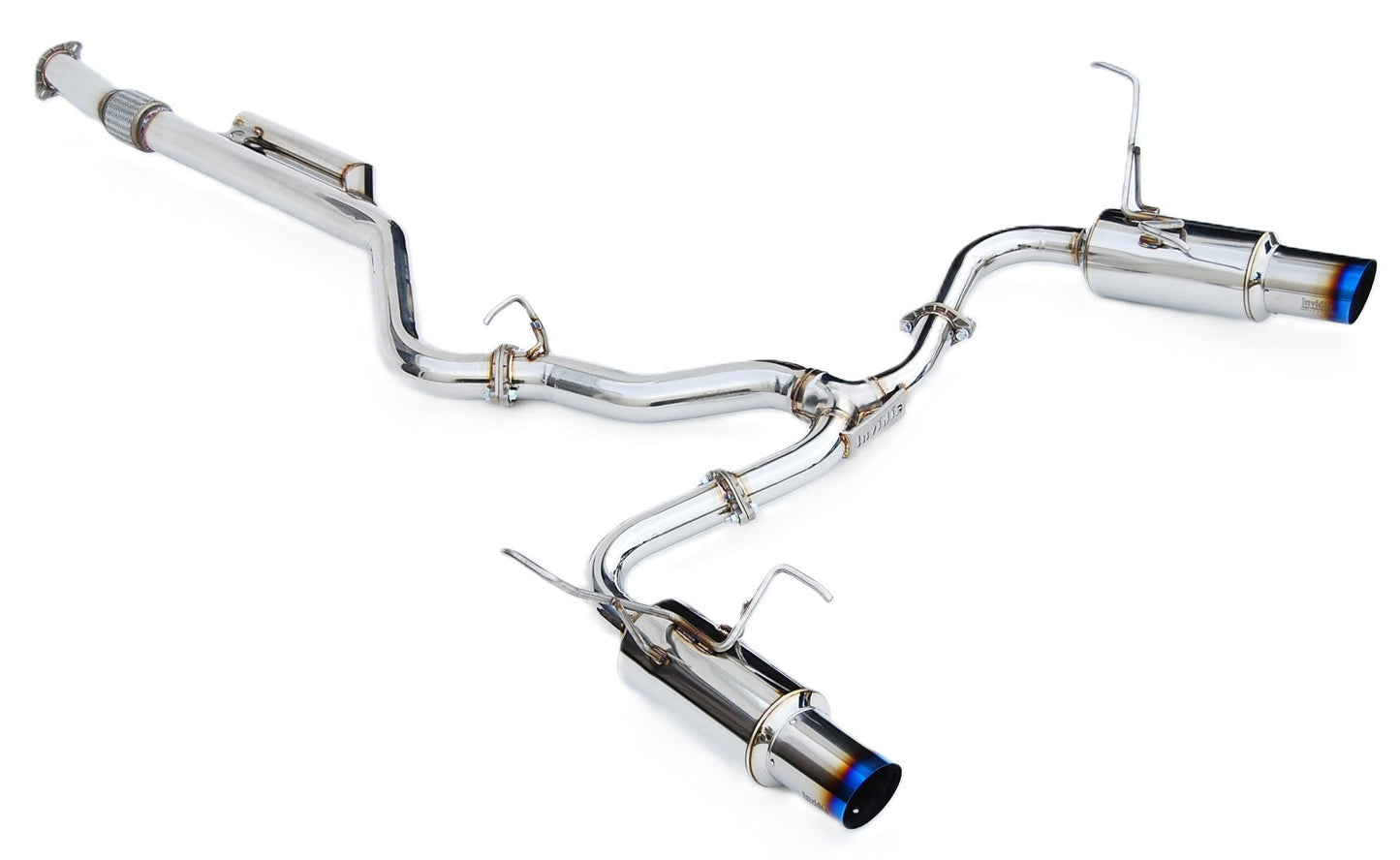 Invidia HS22WRXGTT 22-Up Subaru WRX Dual N1 Titanium Tips Cat-back Exhaust