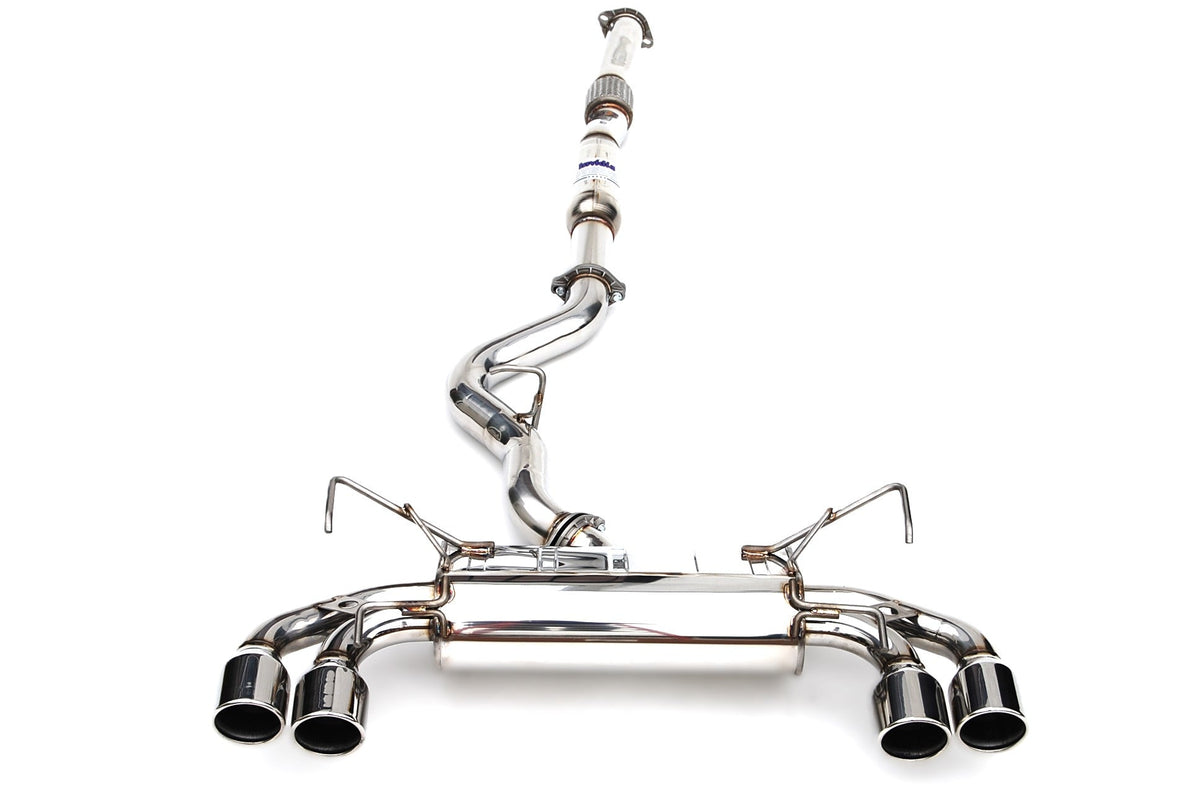 Invidia HS08STIG3S 08-14 Subaru STI 11-14 WRX Hatchback Q300 Quad S.S.tips Cat-back Exhaust
