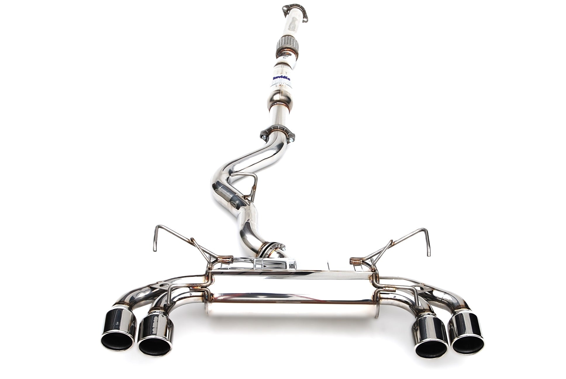 Invidia HS08STIG3S 08-14 Subaru STI 11-14 WRX Hatchback Q300 Quad S.S.tips Cat-back Exhaust