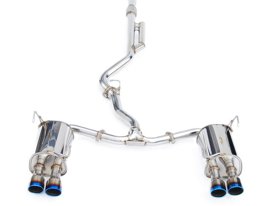Invidia HS22WRXG3T 22-Up Subaru WRX Q300 Quad Titanium tips Cat-back Exhaust