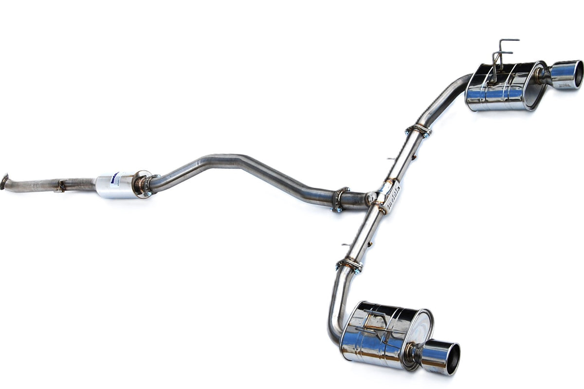 Invidia HS22HS4QD1RSL 22-Up Honda Civic Si Integra Base Dual Q300 S.S.Tips Cat-back Exhaust