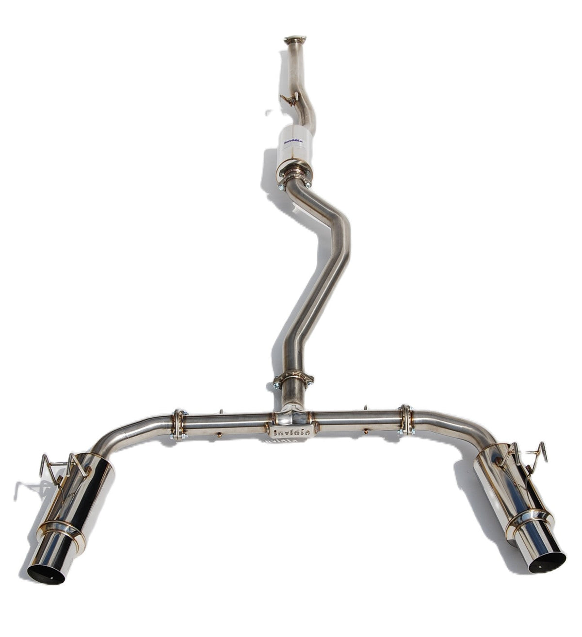 Invidia HS22HS4GD1SSL 22-Up Honda Civic Si Integra Base Dual N1 S.S.Tips Cat-Back Exhaust