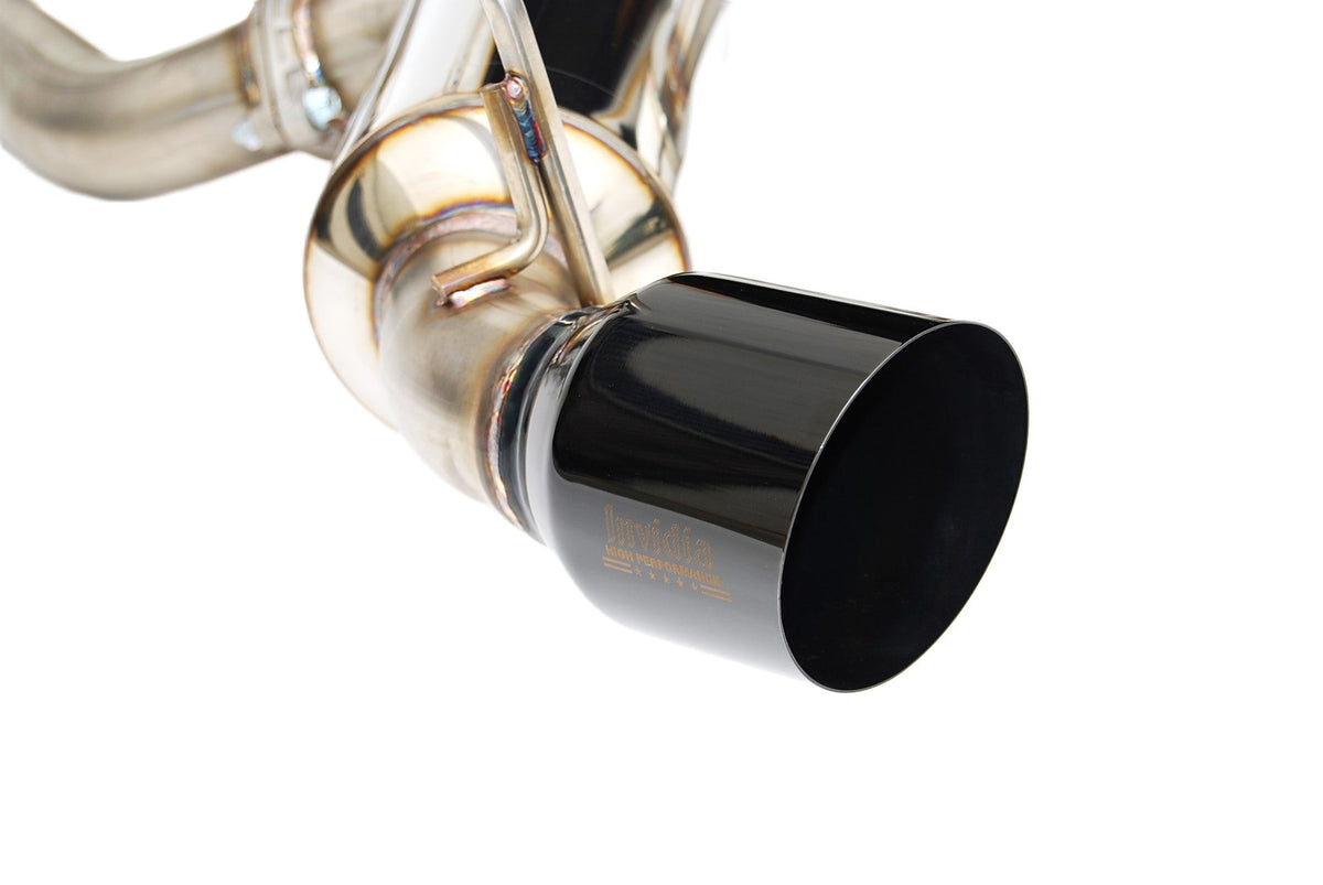 Invidia HS22N4Z7GD1SBL 22-Up Nissan New Z Dual N1 Black tip Cat-back Exhaust
